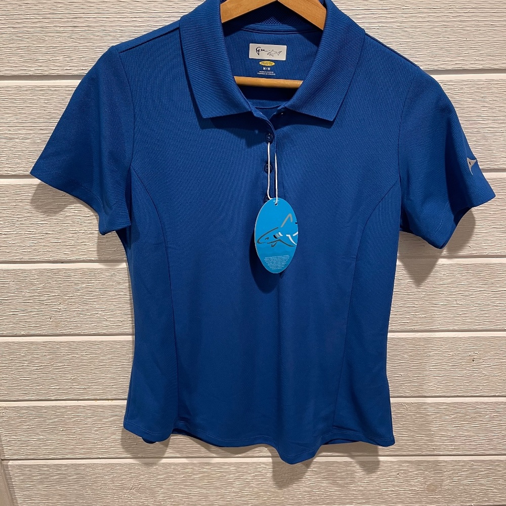 Greg Norman Play Dry Short Sleeve Golf Polo - Tennis Polo